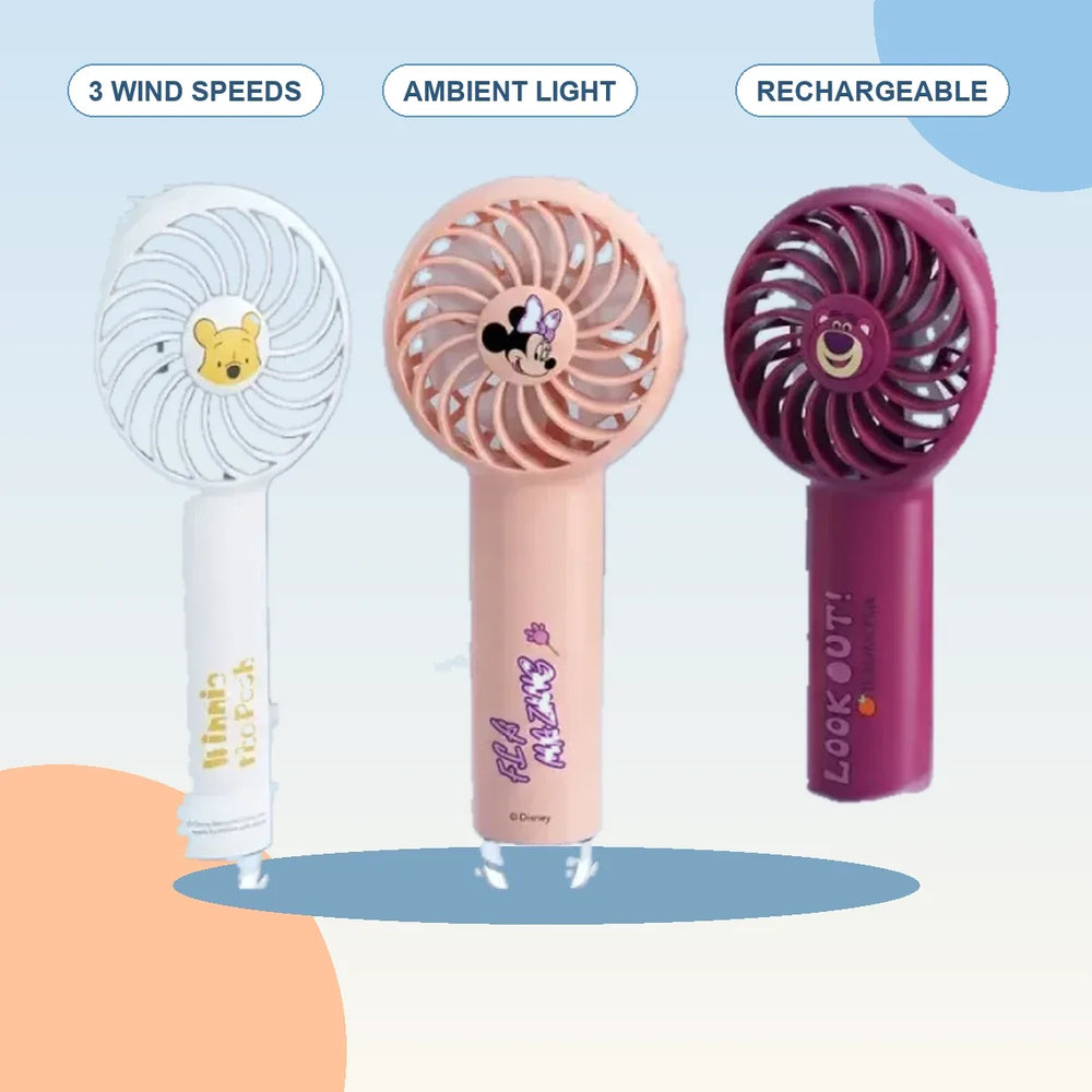 Disney Rechargeable Handheld Fan