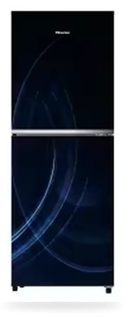 Hisense 238L TMF Glass Door Refrigerator Magnetic Blue