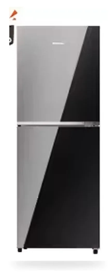 Hisense 238L TMF Inverter Glass Door Refrigerator Mirror Black