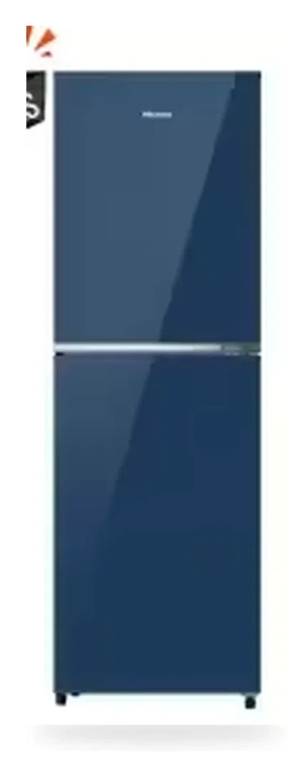 Hisense 277L TMF Inverter Glass Door Refrigerator Royal Blue