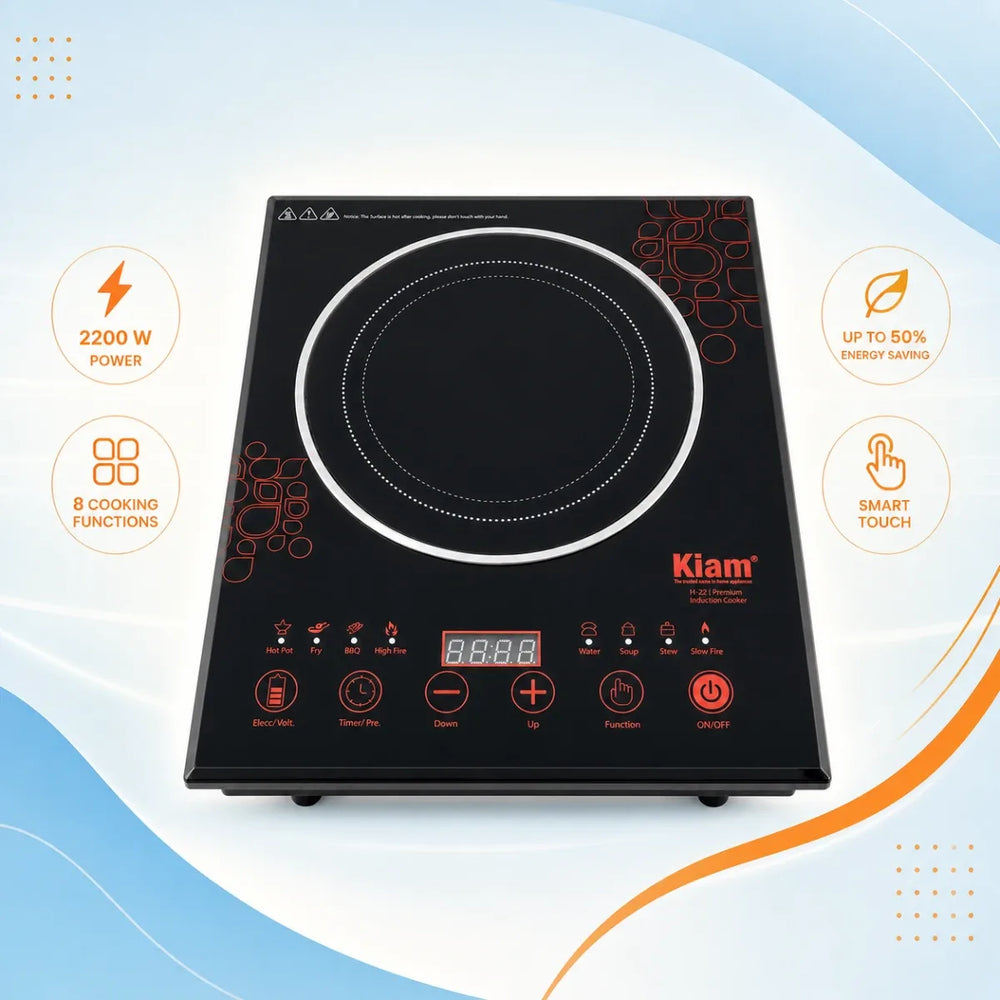 Kiam Induction Cooker H-22 (Premium)