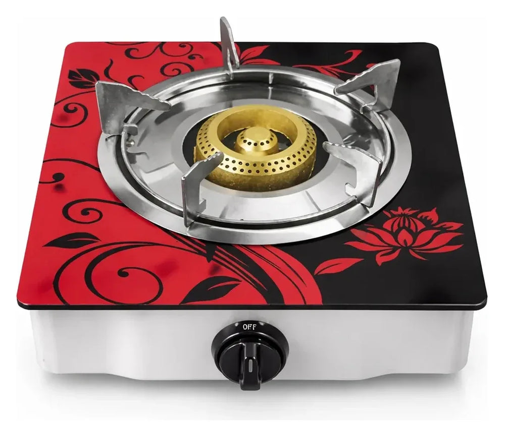 Kiam Single Burner LPG Gas Stove with Glass