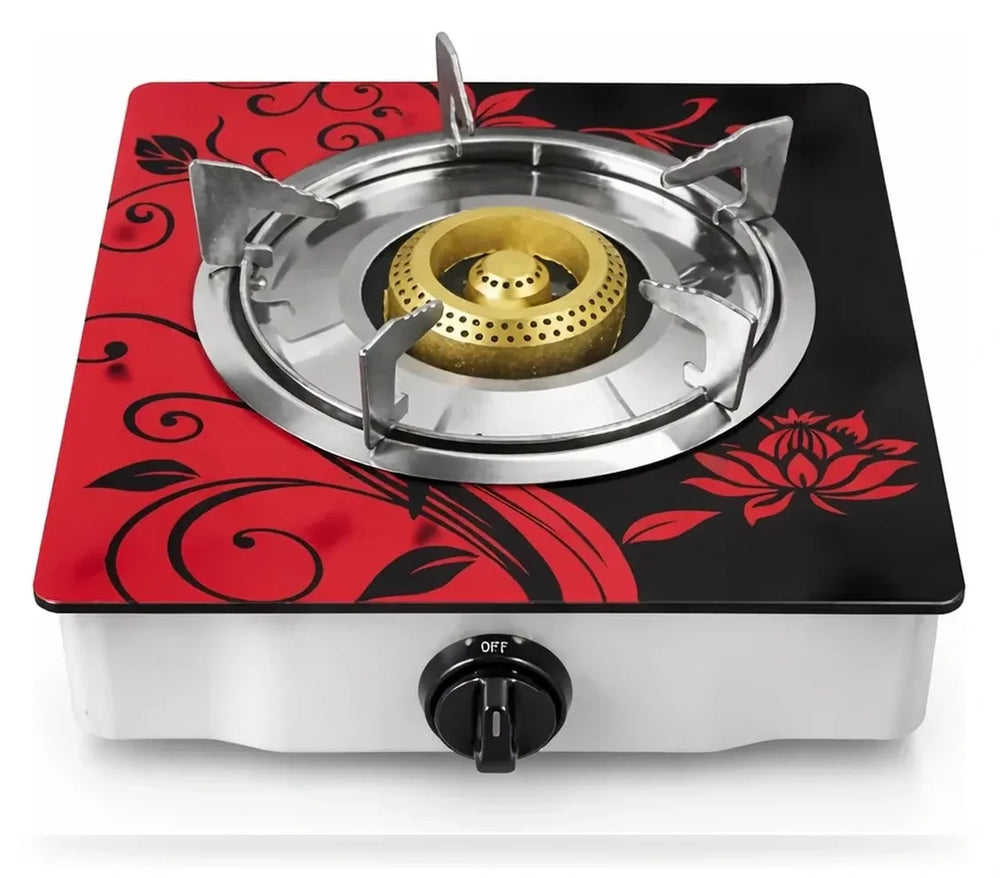 Kiam Single Burner LPG Gas Stove with Glass