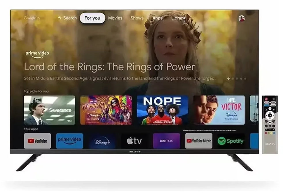 Rangs 43-Inch Google Certified Frameless FHD Android TV