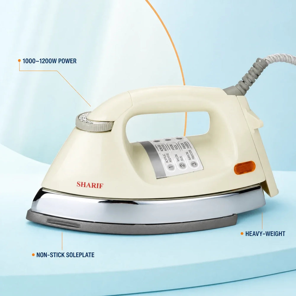 Sharif Heavy Dry Iron