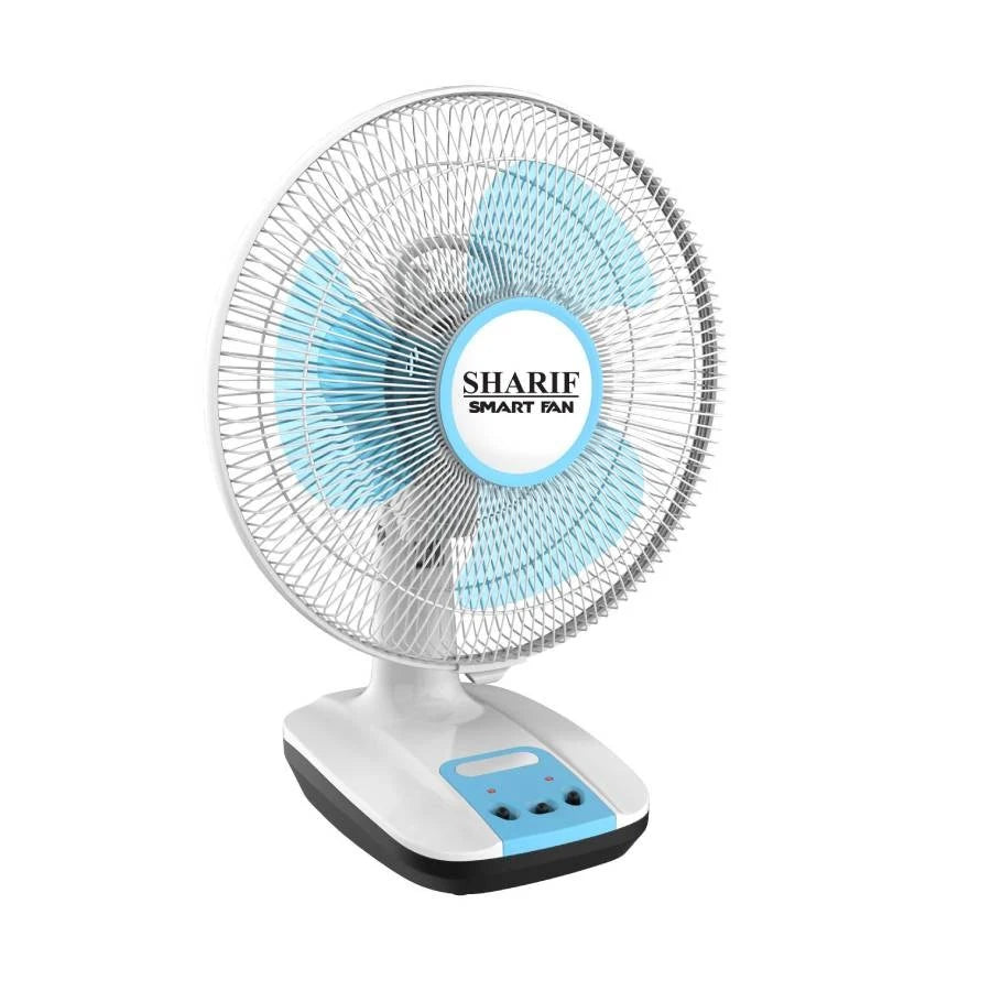 Sharif Rechargeable Table Fan 16 Inch SH-RF1313