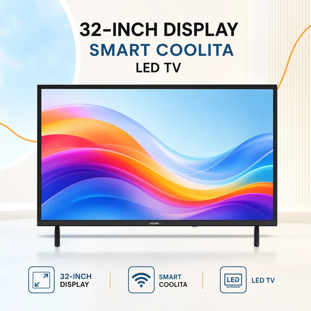 Vision 32” LED TV CS24 Smart Coolita