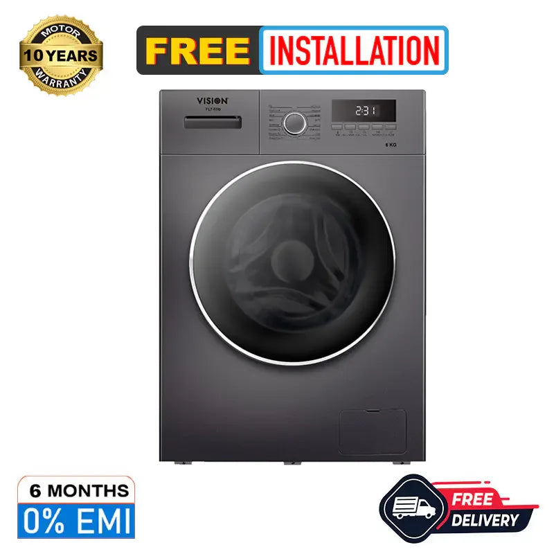 Vision 6KG Front Loading Washing Machine (FLT60B)