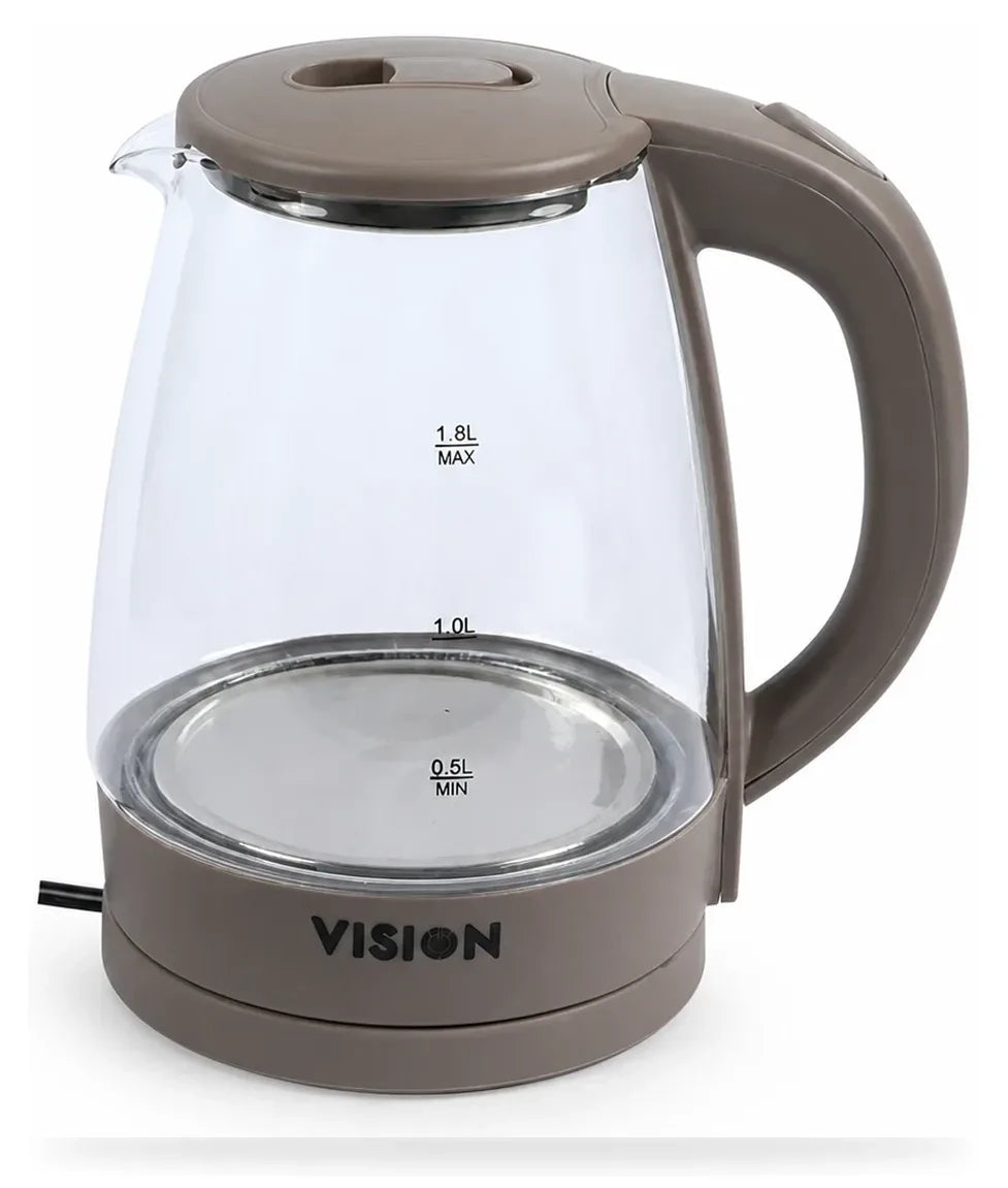 Vision Electric Kettle 1.8 Liter VIS-EK-018 (Glass)