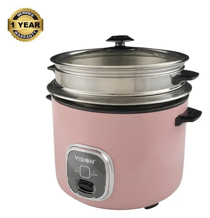 Vision Rice Cooker 2.8 L REL-Prime (Double Pot) Pink