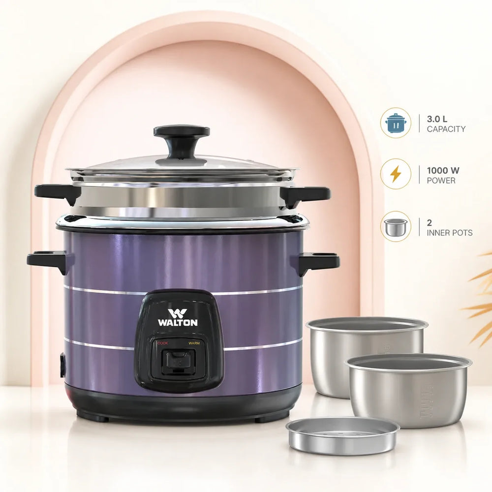 Walton 3.0L Rice Cooker Gloria Deluxe