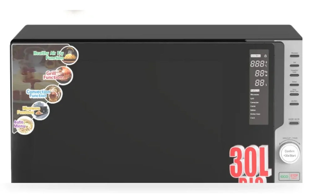 Walton 30L Multi-Function Microwave Oven Convection