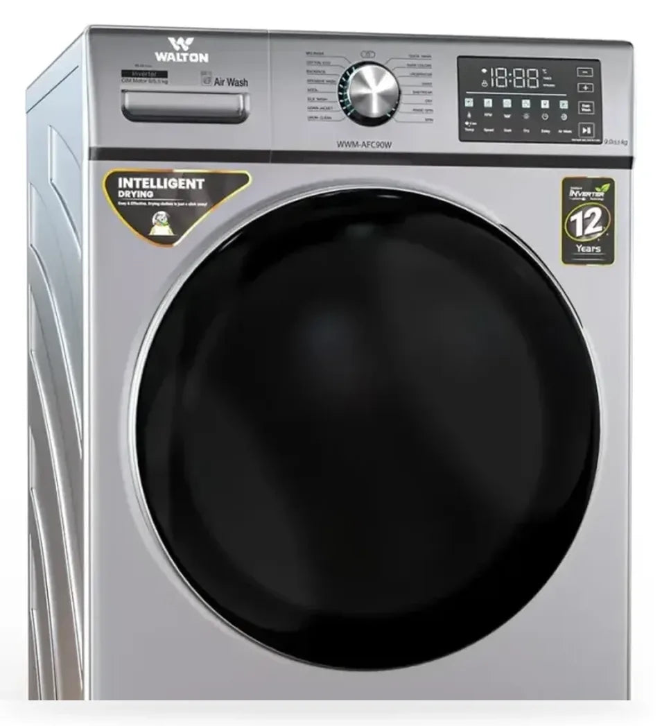 Walton 9Kg Front Loading Inverter Washing Machine