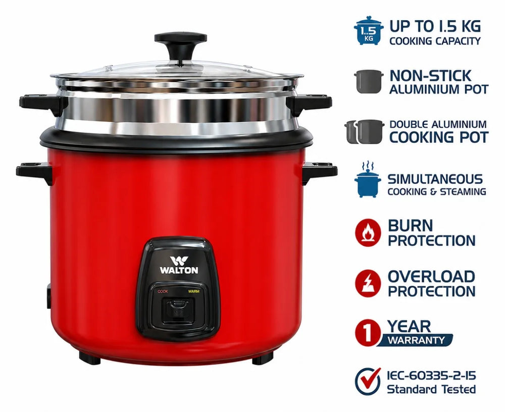 Walton Rice Cooker 2.2L – Star