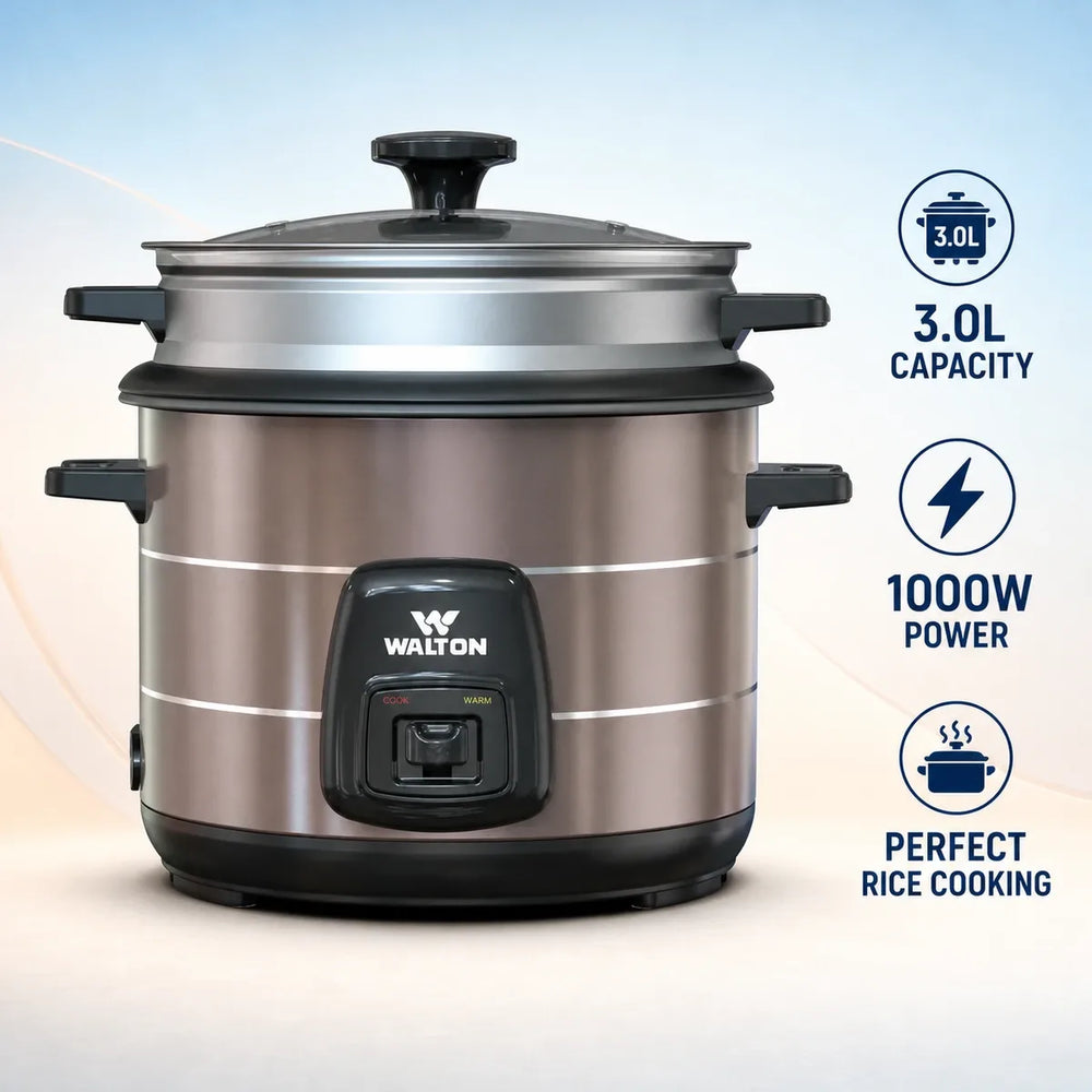 Walton 3 Liter Rice Cooker