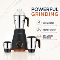 Bajaj Ninja Virtue (1200 Watt) Mixer Grinder