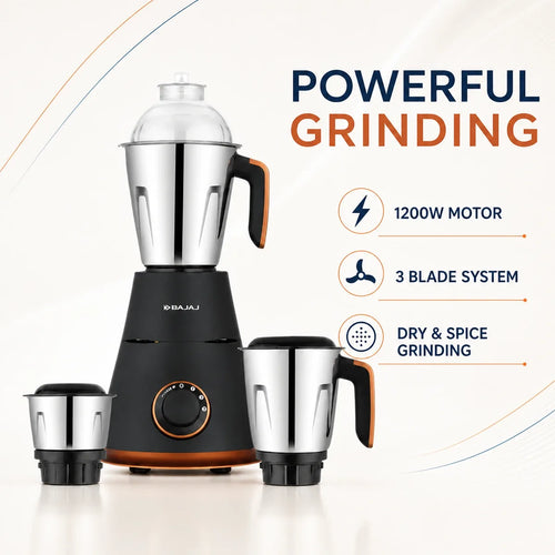 Bajaj Ninja Virtue (1200 Watt) Mixer Grinder
