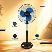 Click Half Stand Fan 12 Inch – High Speed