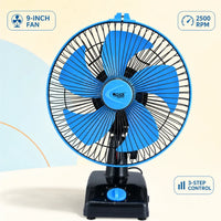 Click Multipurpose Cyclone Fan – 9″