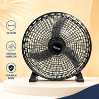 Click Polypropylene Closet Fan 20″ – Black