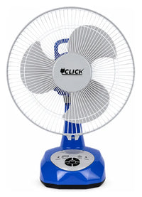 Click Rechargeable Table Fan 12″
