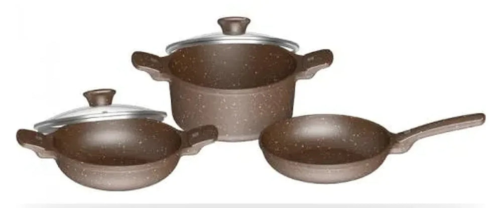 Dynamic Die Cast Cookware 5-In-1 Combo (Induction)