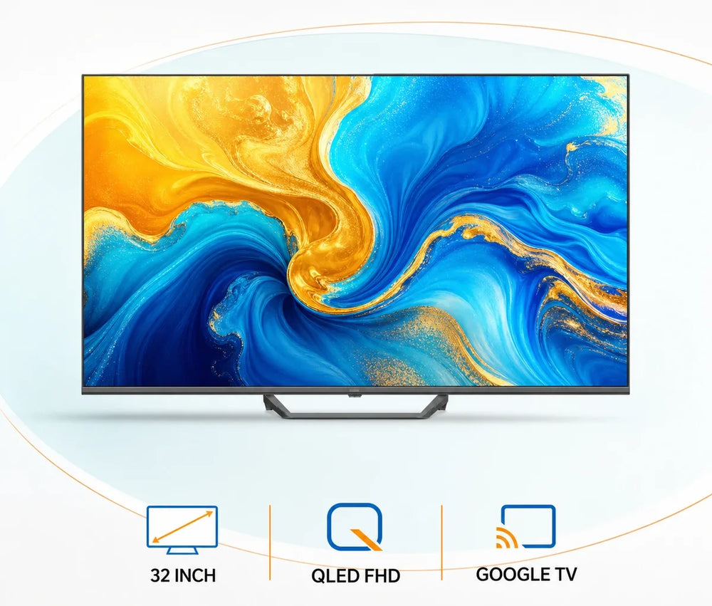 Haier H32S80EFX 32 inch QLED FHD Android Google TV