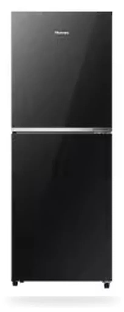 Hisense 238L TMF Glass Door Inverter Refrigerator Premium Black