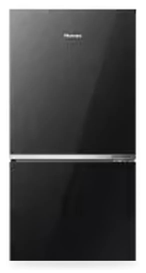 Hisense 238L TMF Glass Door Inverter Refrigerator Premium Black