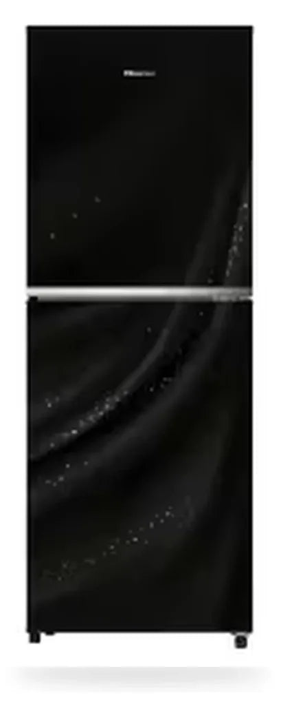 Hisense 238L TMF Glass Door Refrigerator Avatar Black