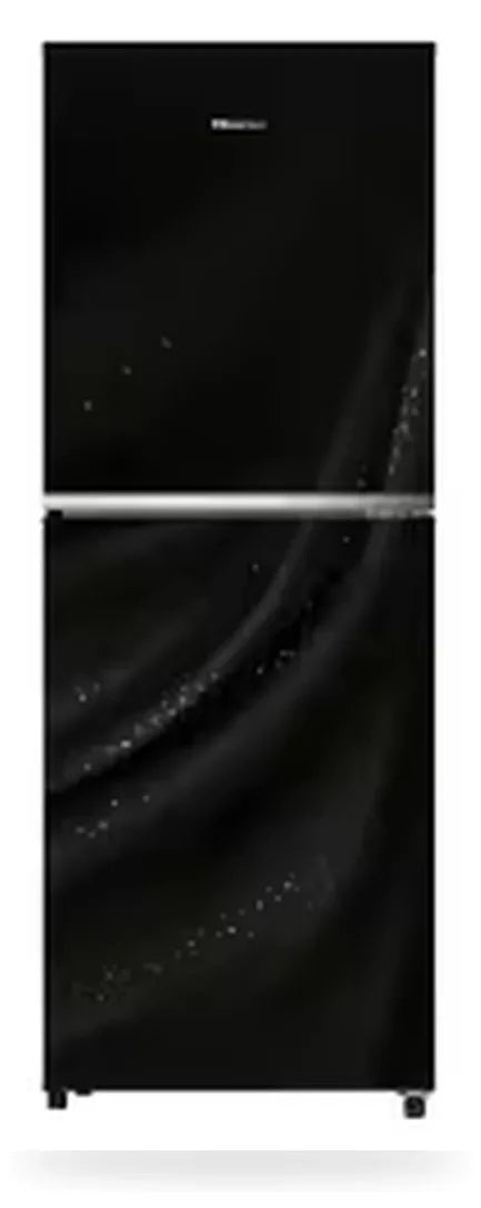 Hisense 238L TMF Glass Door Refrigerator Avatar Black