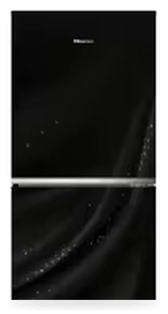 Hisense 238L TMF Glass Door Refrigerator Avatar Black