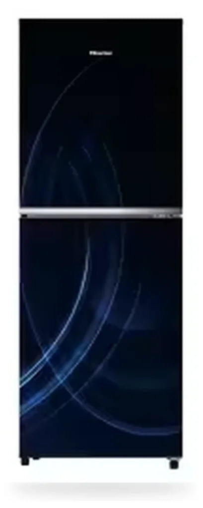 Hisense 238L TMF Glass Door Refrigerator Magnetic Blue