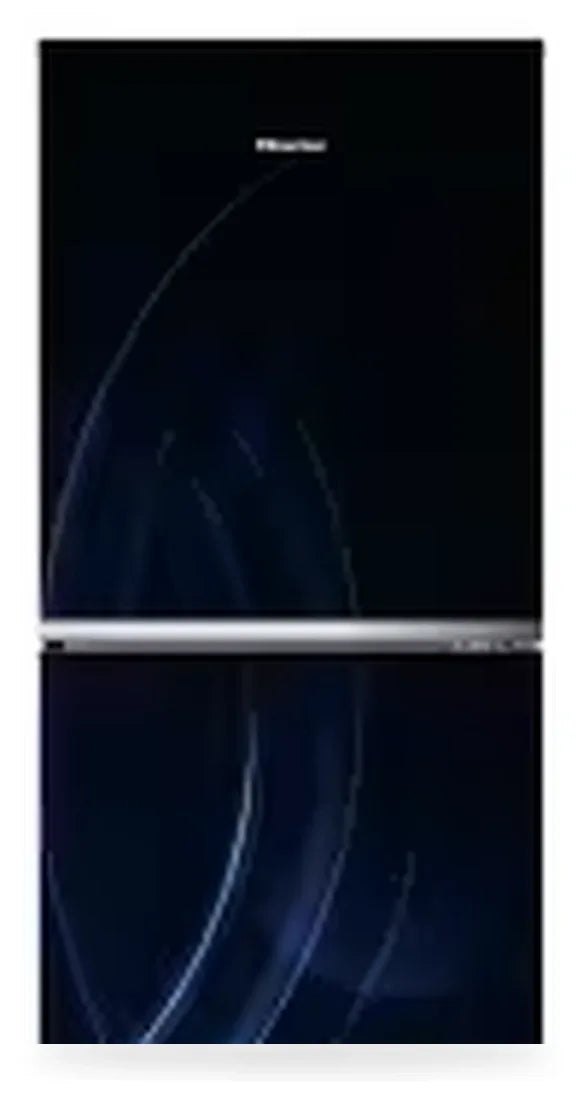 Hisense 238L TMF Glass Door Refrigerator Magnetic Blue