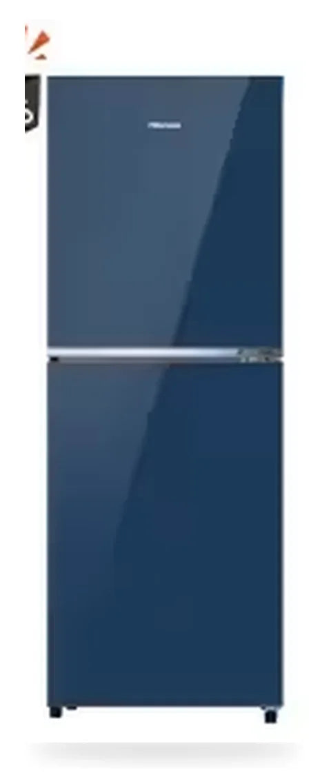 Hisense 238L TMF Inverter Glass Door Refrigerator Royal Blue