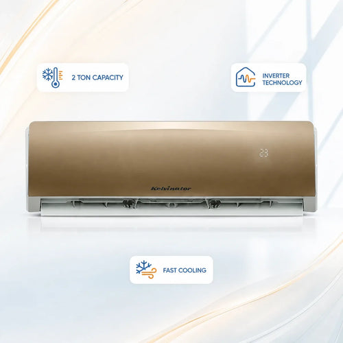 Kelvinator 02 Ton Golden Inverter AC Golden