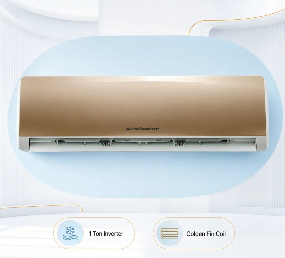 Kelvinator 1 Ton Golden Inverter AC