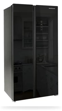 Kelvinator 537 Liter Inverter Side by Side Glass Door No Frost Refrigerator