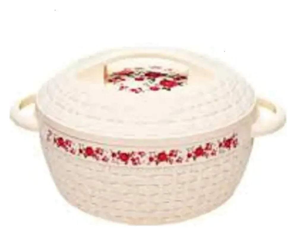 Kiam Flora Stainless Steel Food Hot Pot – 2200 ML