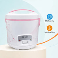 Kiam Rice Cooker 2.8L DJB-204 Deluxe