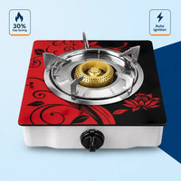 Kiam Single Burner LPG Gas Stove with Glass