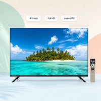 Rangs 43-Inch Google Certified Frameless FHD Android TV