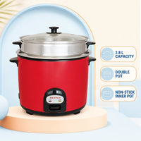 Rangs Rice Cooker 2.8L Full Body Double Pot