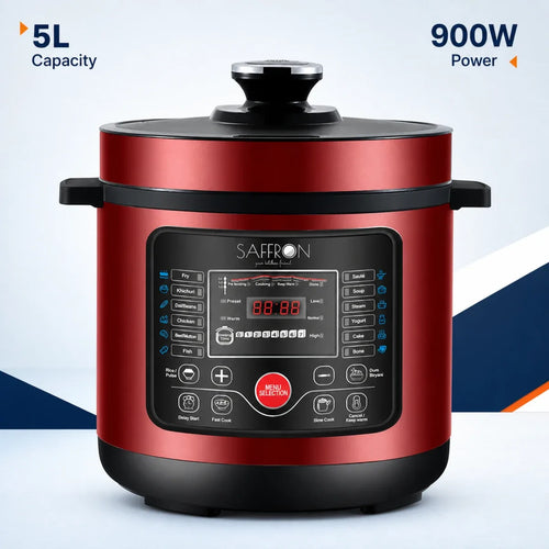 Saffron 5L Electric Pressure Cooker