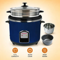 Singer 1.8L Automatic Rice Cooker with Keep Warm Function