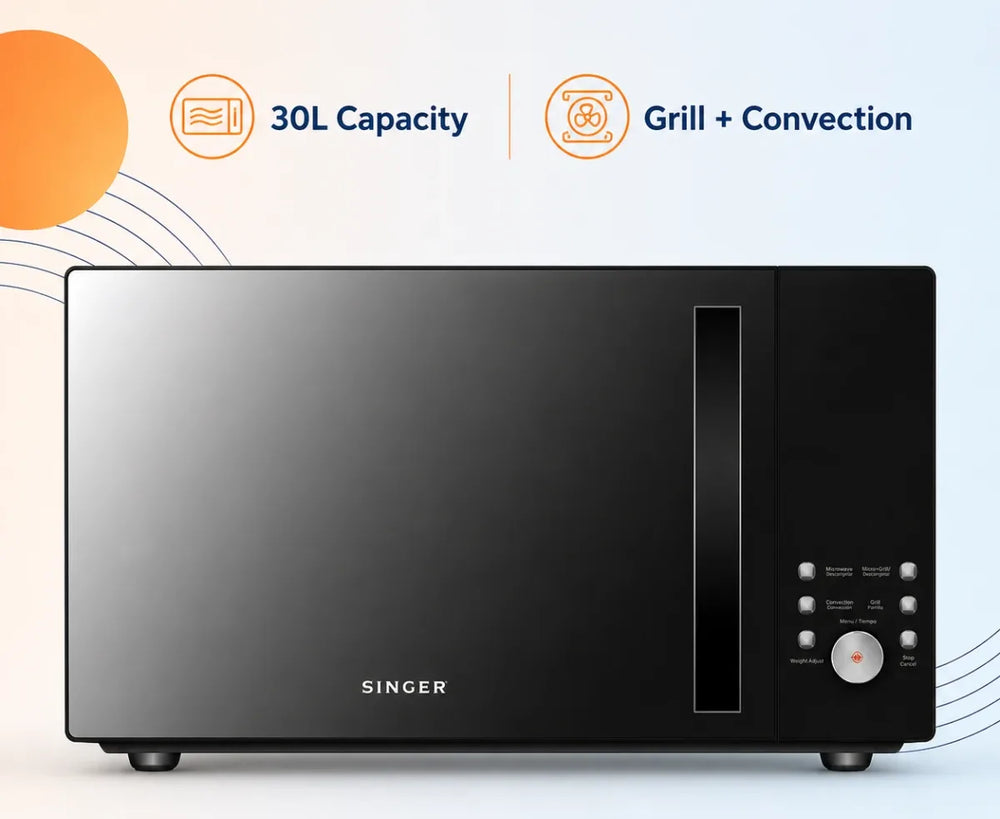 Singer 30L Microwave Oven – Grill & Convection