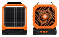 Solar Outdoor Rechargeable Fan X16
