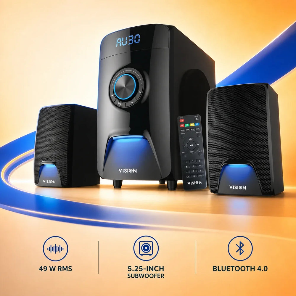 Vision 2:1 Multimedia Speaker LOUD-101