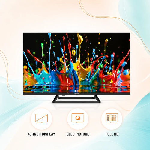 Vision 43″ QLED FHD Google TV Q10S