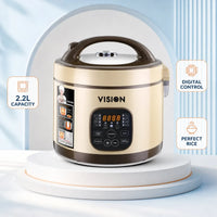 Vision Digital Rice Cooker 2.2L (Elite)